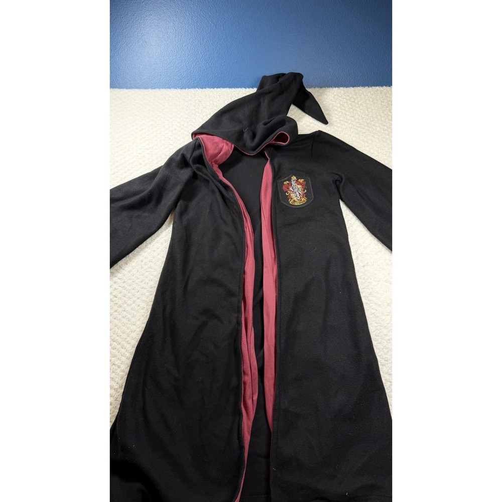 Harry Potter Gryffindor Robe Kids Costume Hooded Cloak Size Med.